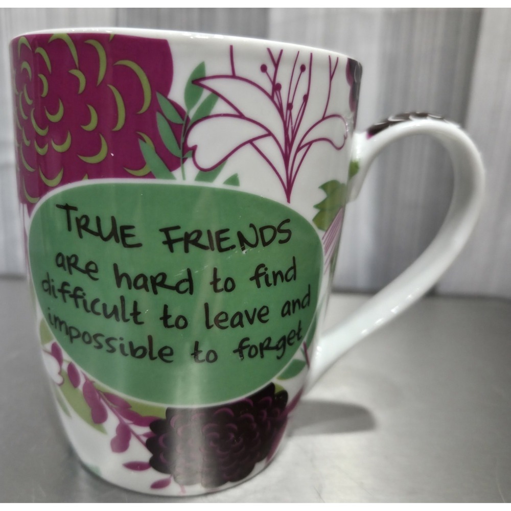 Pier 1‎ Imports "True Friends" Ceramic Coffee/Tea Mug 2011